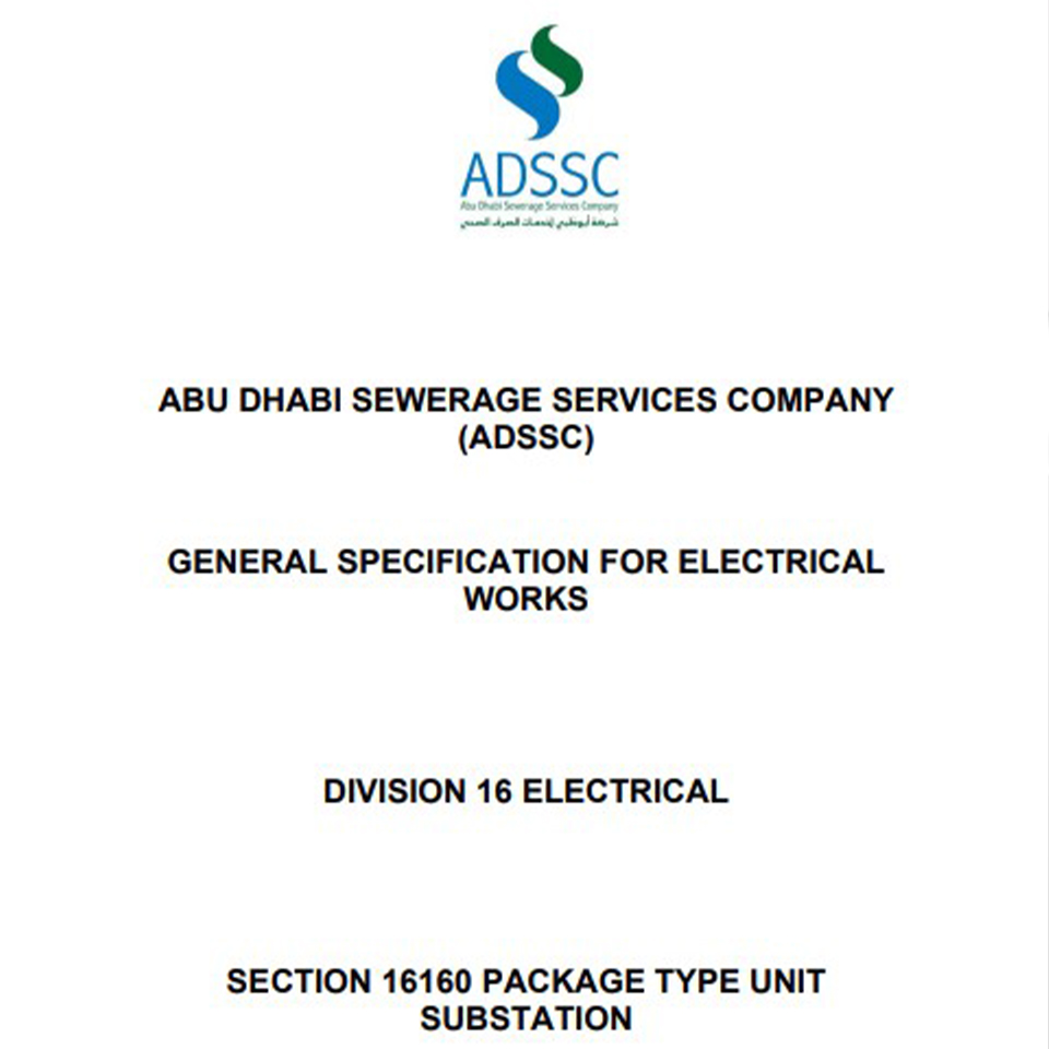 ELECTRICAL PACKAGE TYPE UNIT SUBSTATION